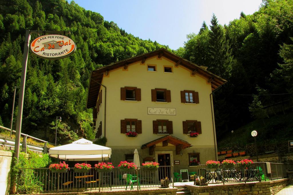 Casa Vacanze Ca' De Val Campodolcino Dış mekan fotoğraf